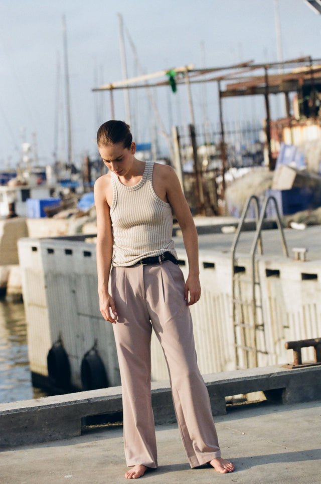 Pleated Julian Trousers