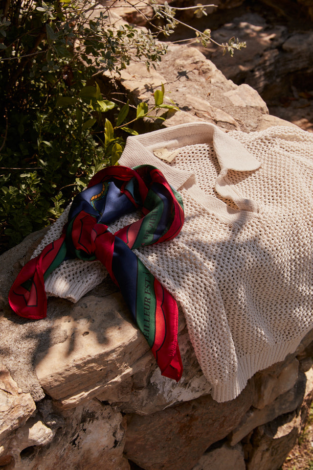 Polo Crochet Top