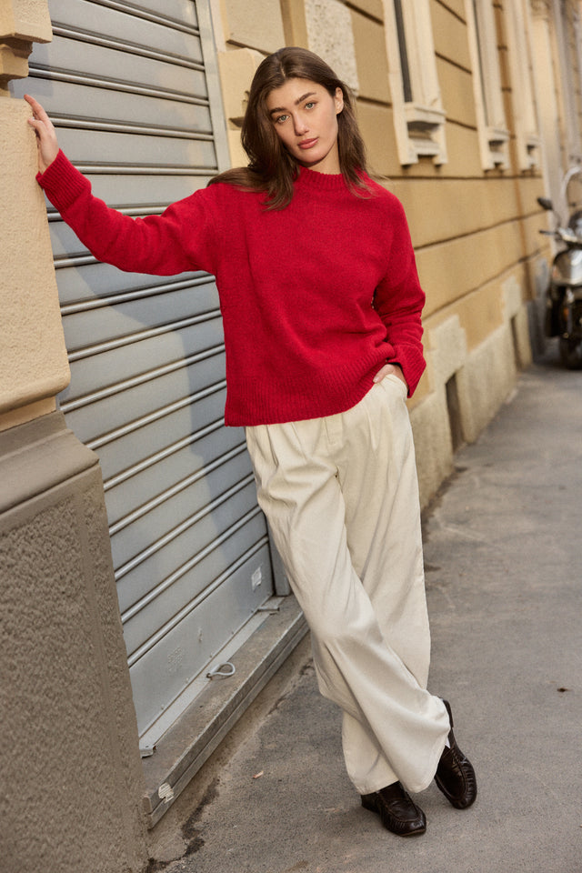 Cotton Relaxed Trousers