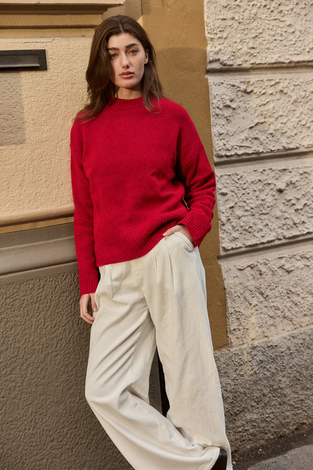 Cotton Relaxed Trousers