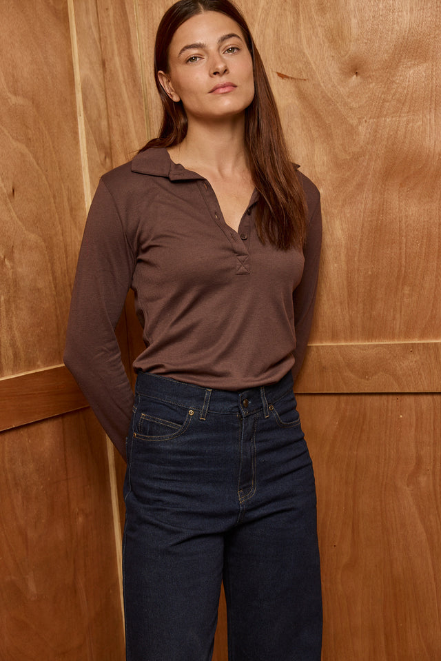 Second Skin Polo Top