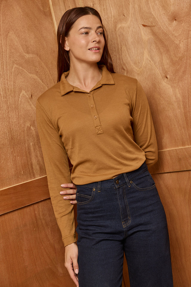 Second Skin Polo Top