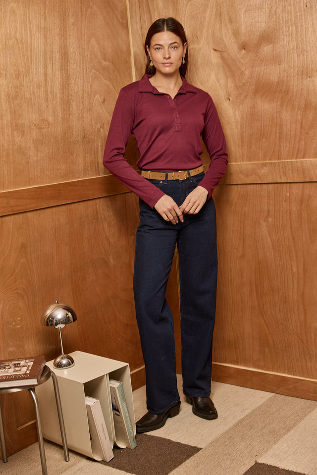 Second Skin Polo Top