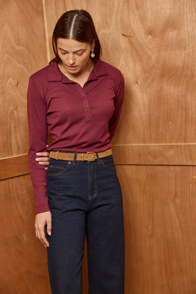 Second Skin Polo Top