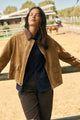 Stevie Vegan Suede Jacket