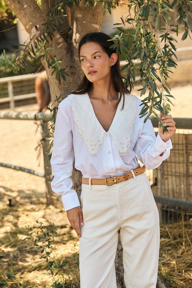 Crown Collar Blouse