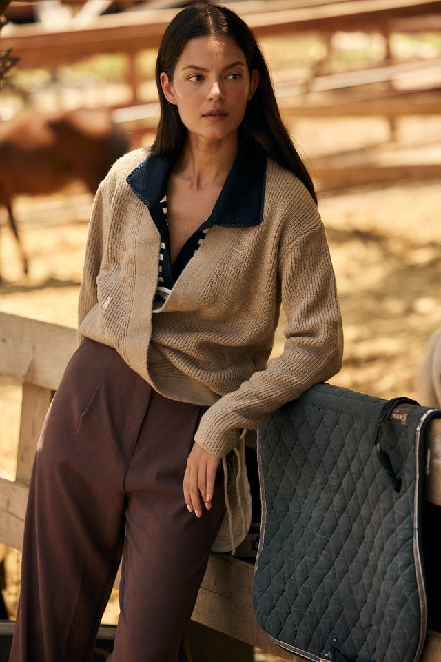 HOS Wrap Sweater