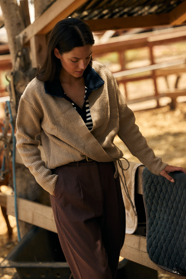 HOS Wrap Sweater