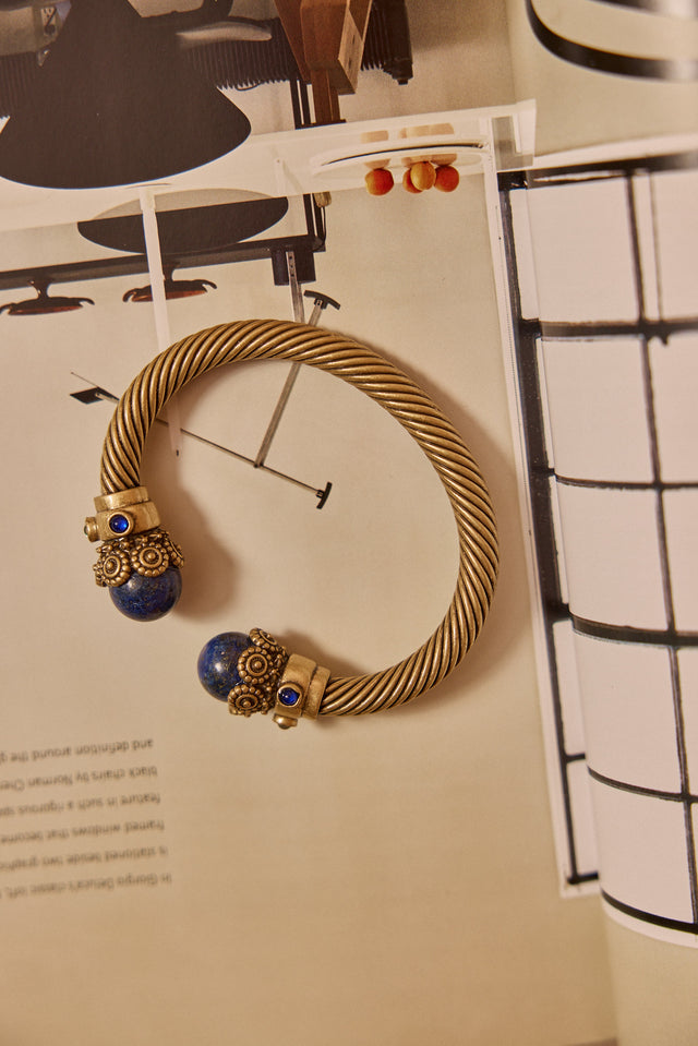 Aura Gold & Blue Bracelet