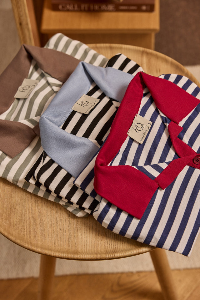 Soft Mixed Stripes Top