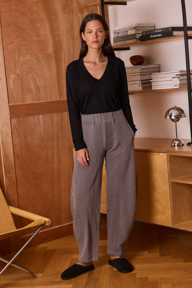 Washed French Terry Pants