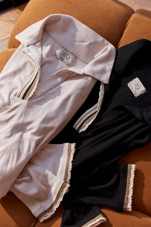 Soft Viscose Ribbon Polo