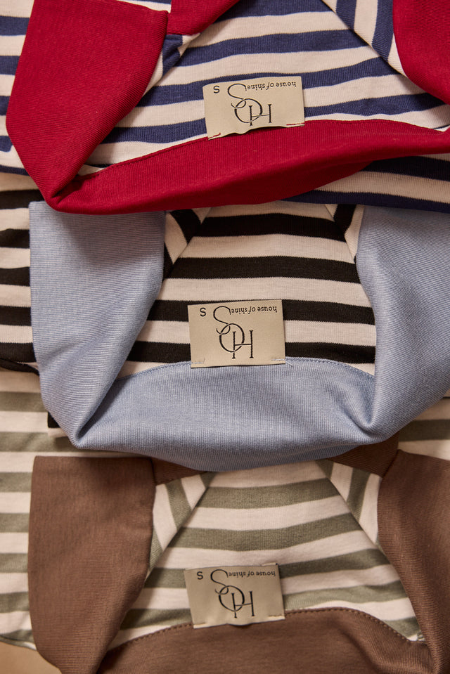 Soft Mixed Stripes Top