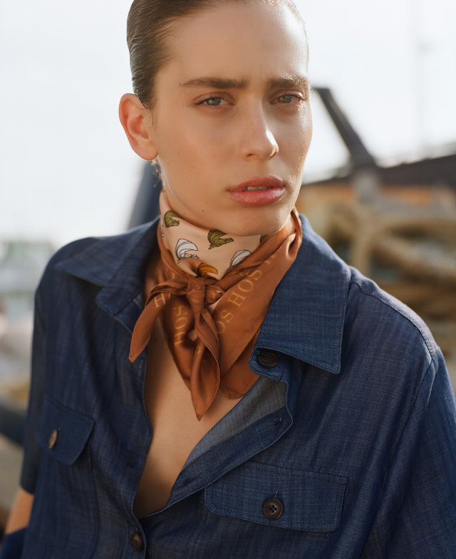 HOS Cupro Denim Shirt