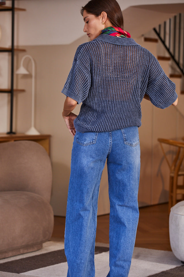 Harrison Wash Crochet Top