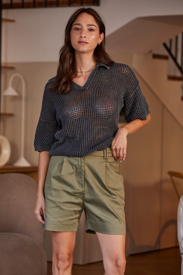 Harrison Wash Crochet Top