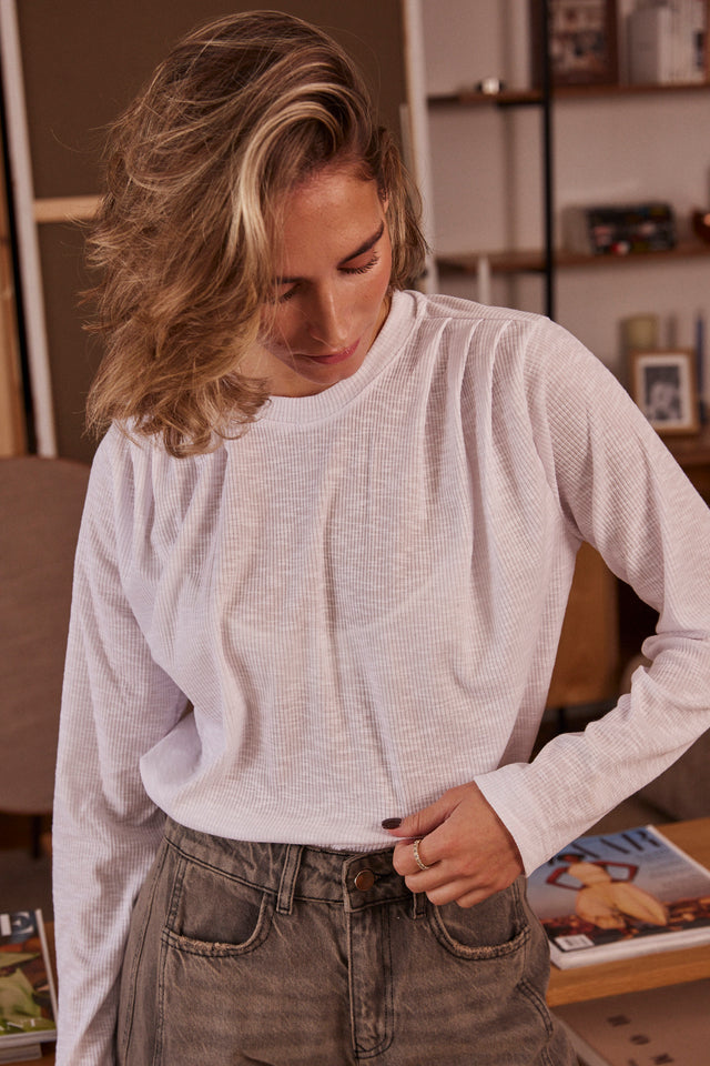 HOS Amazing Royal Top - Crew Neck