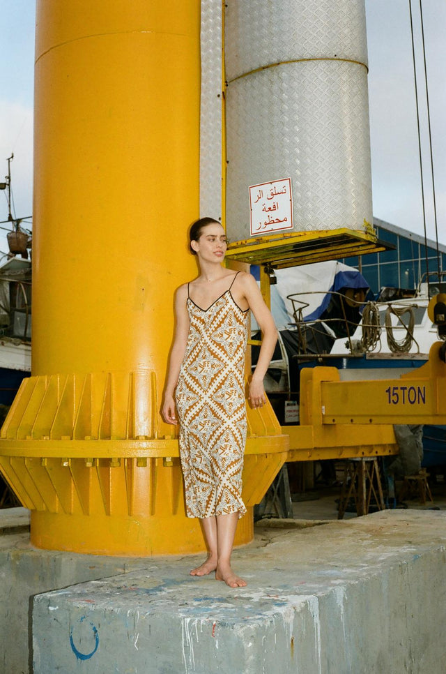 HOS Saint-Tropez Slip Dress