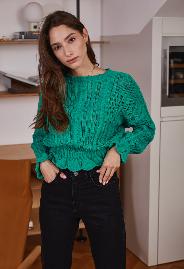 Crochet crop top