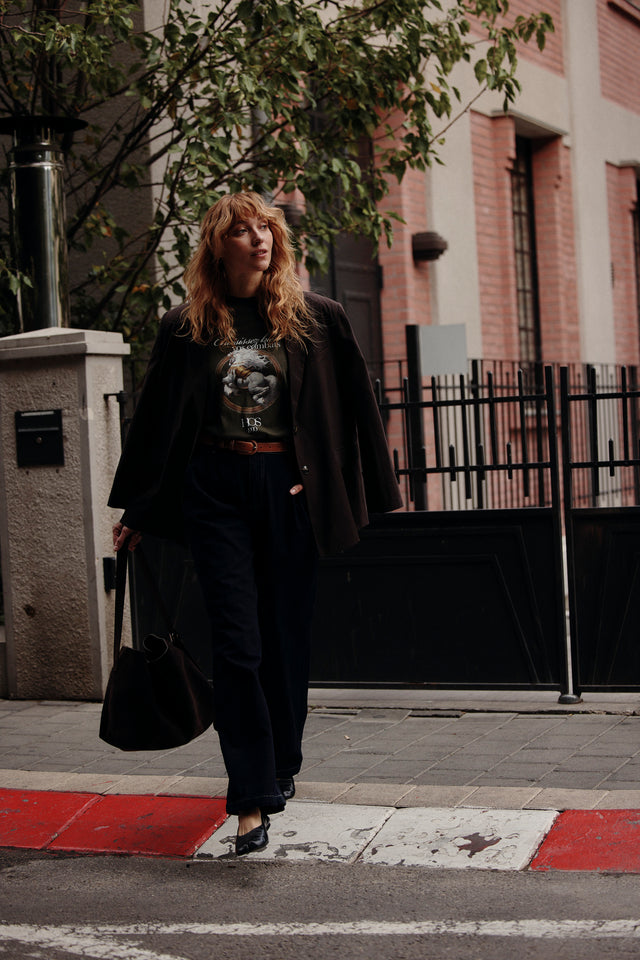 Striped Alexander Blazer