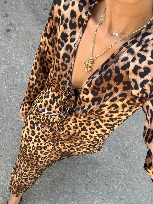 Sophia Leopard Dress