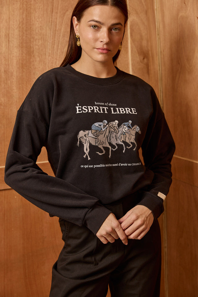 Free Spirit Sweatshirt - Black