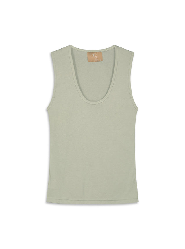 Second Skin Open Tank Top