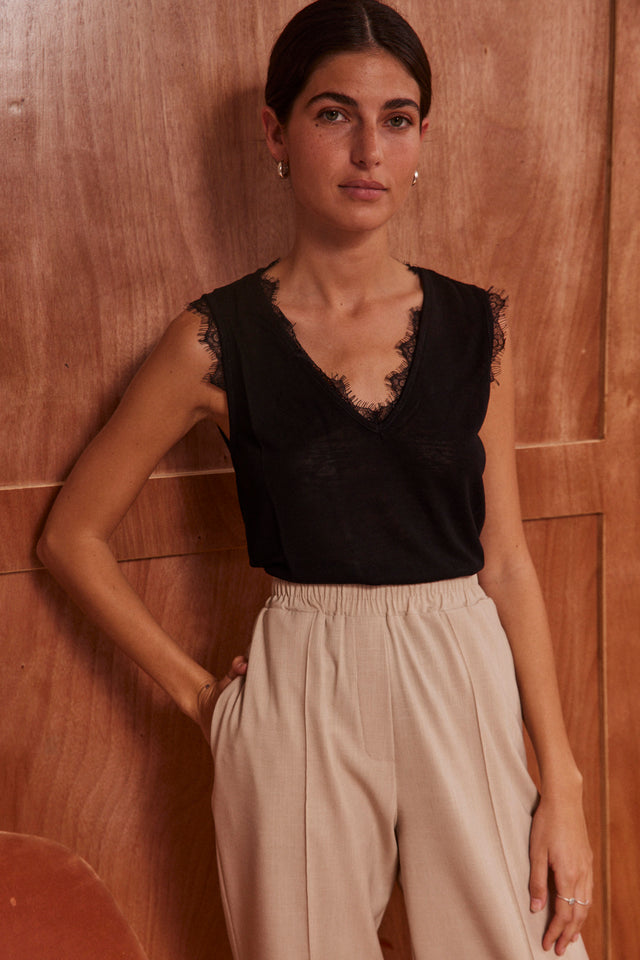 The Essential Lace Tank Top