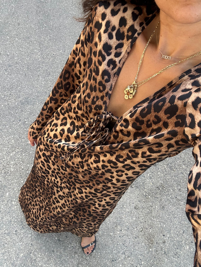 Sophia Leopard Dress
