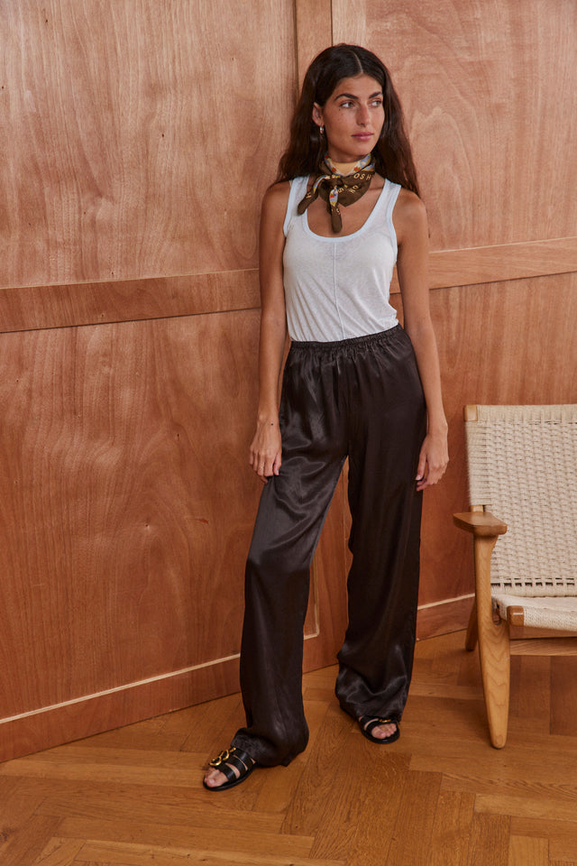 Sam Satin trousers