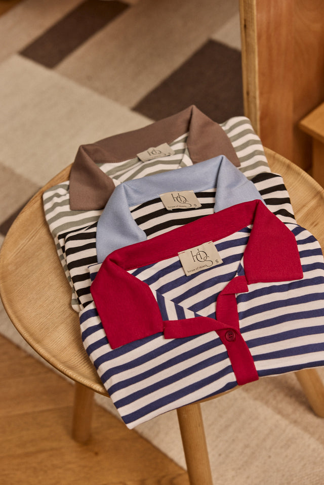 Soft Mixed Stripes Top