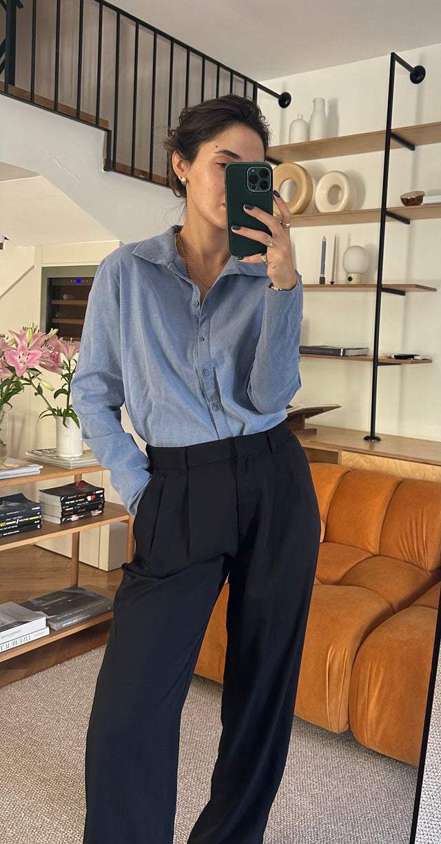washed cotton cardigan