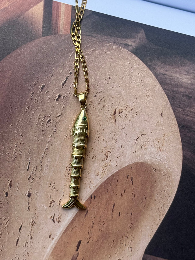 Capri fish necklace