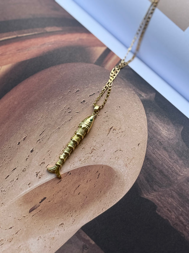 Capri fish necklace