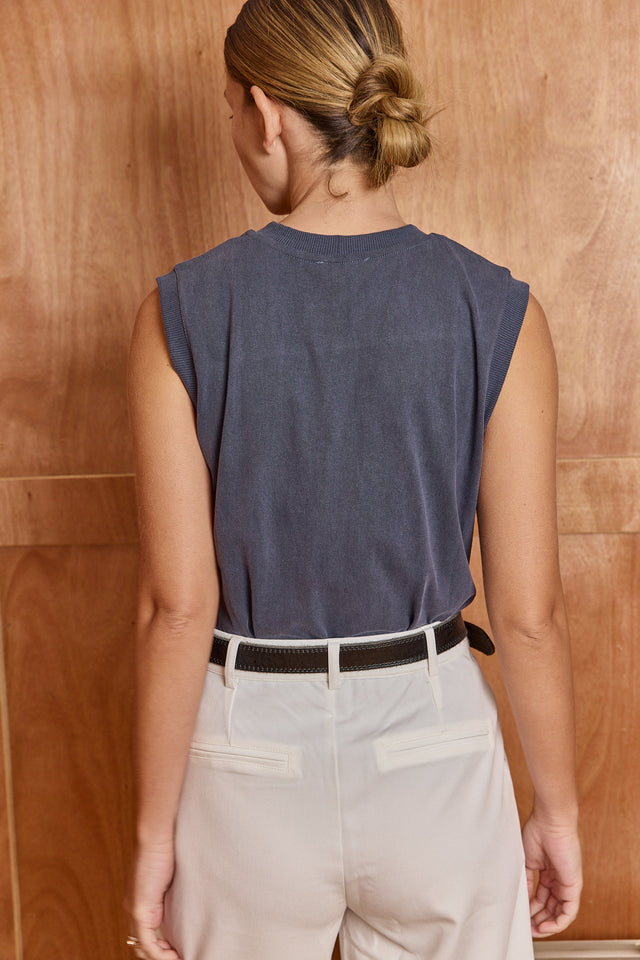 Cotton Vintage Wash Top