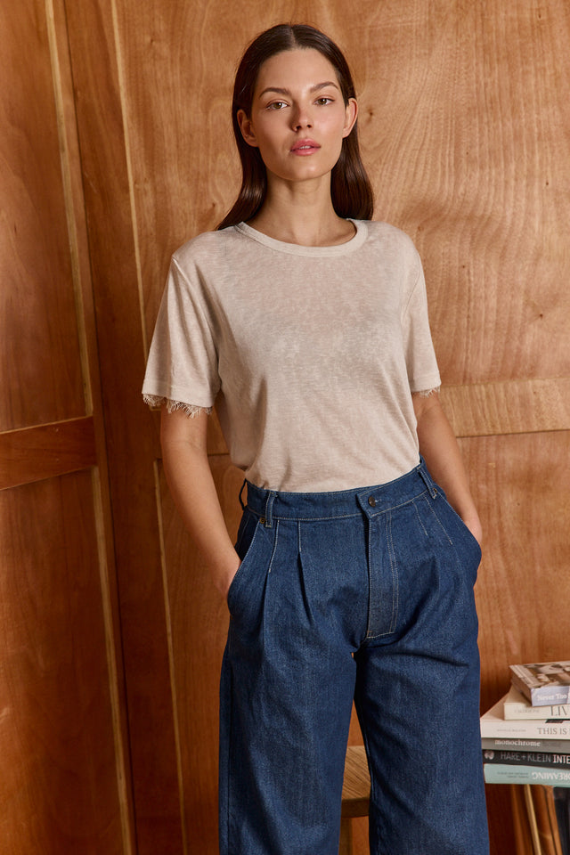 The Essential Lace Top - Crew Neck