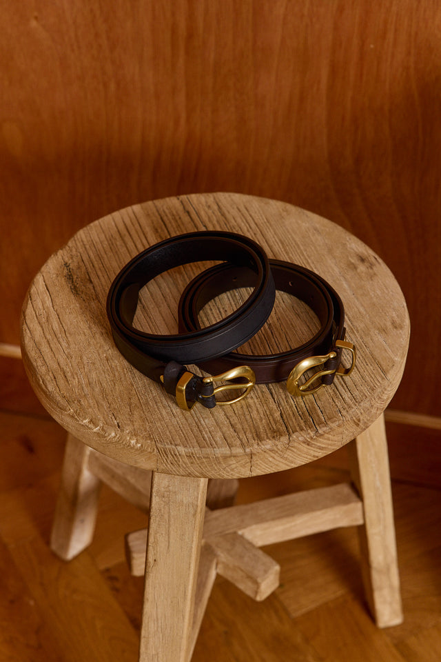 HOS premium leather belt