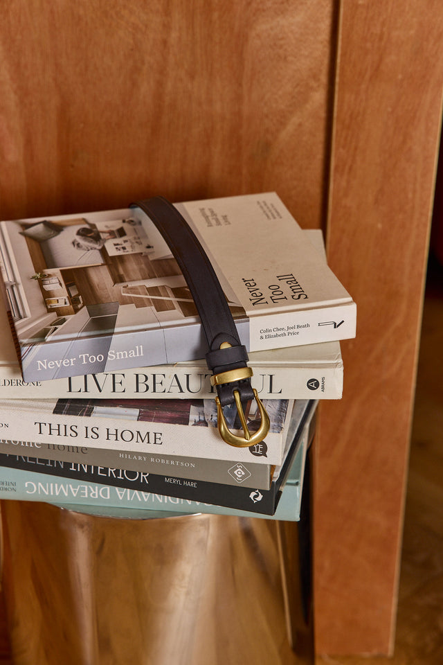 HOS premium leather belt