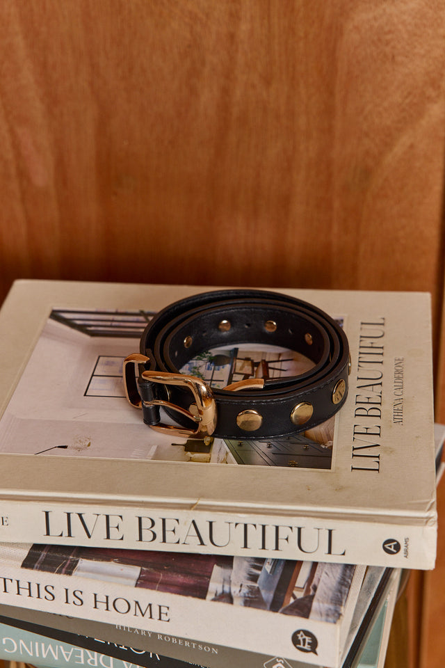 Golden Stud Belt