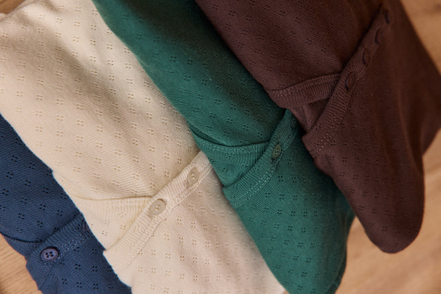 Hos Maison Pointelle Top