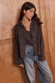 Leopard Denim Jacket