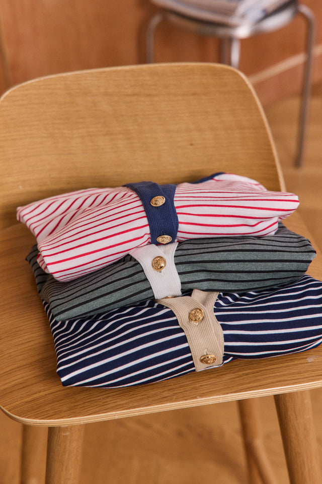 The Fine Striped Polo