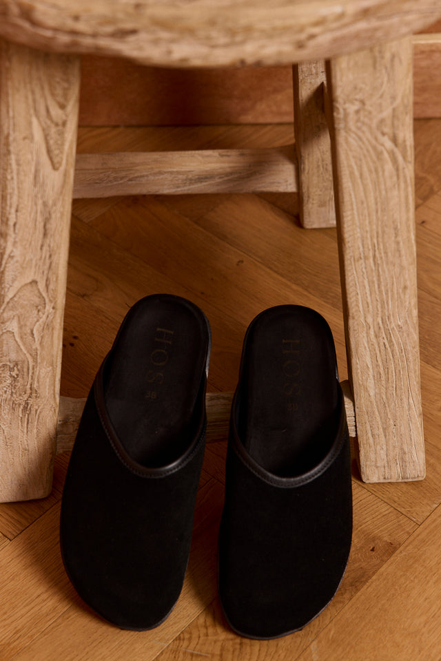 Cloud Suede Mules