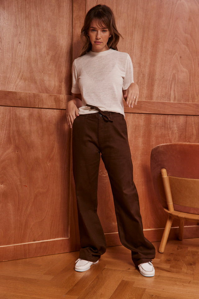 The relaxed tie waist