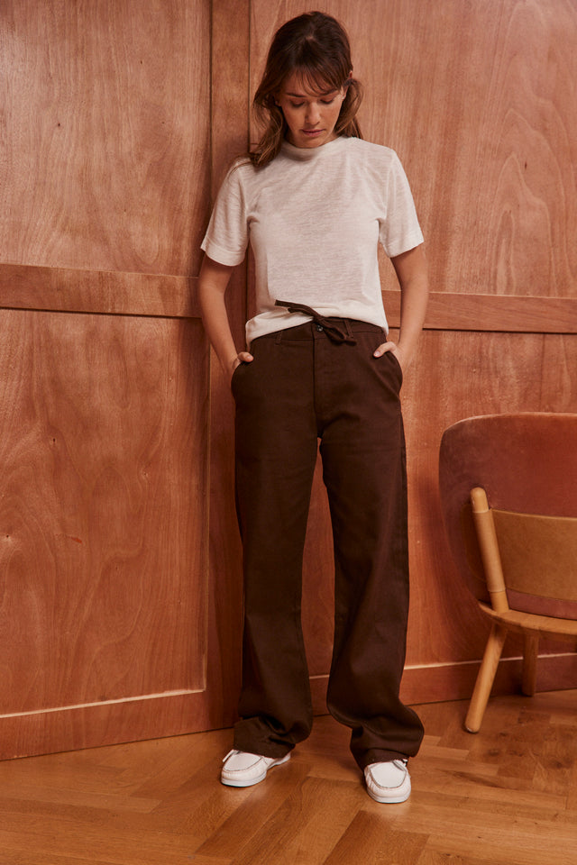 The relaxed tie waist