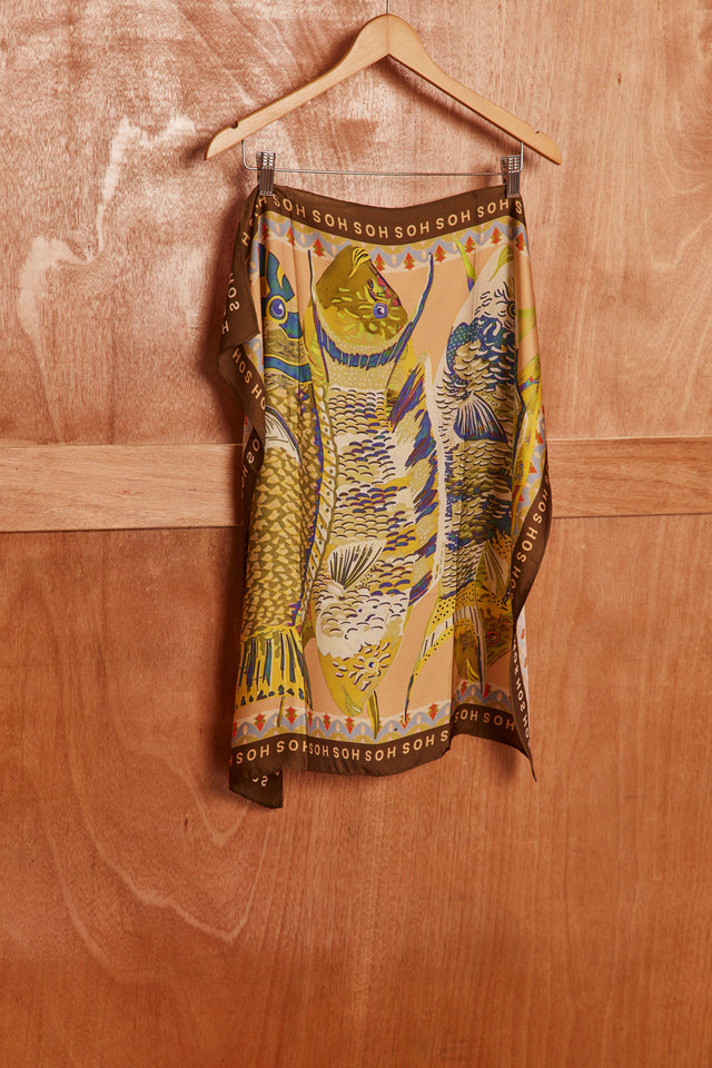 HOS Ocean Satin Scarf