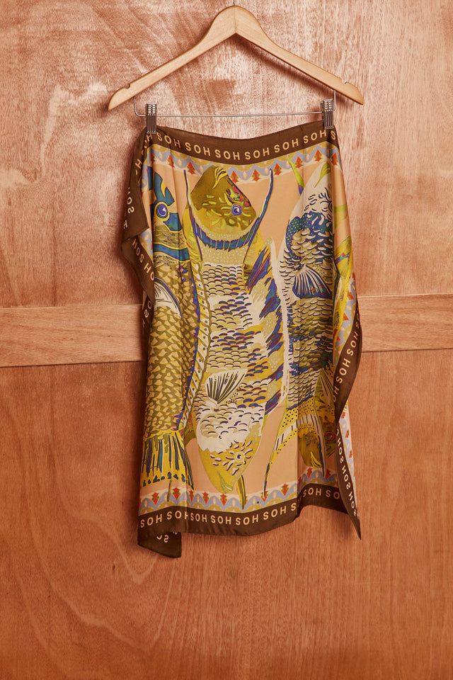 HOS Ocean Satin Scarf