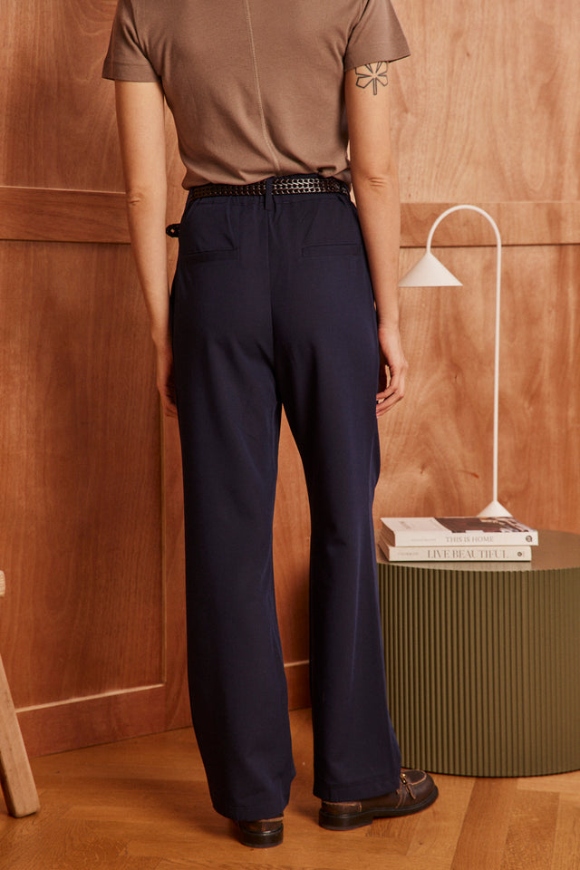 Pleated Julian Trousers