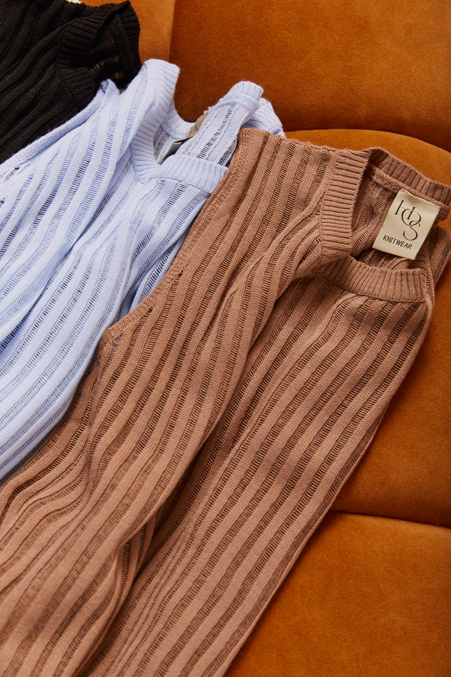 The Knitted Rib Top