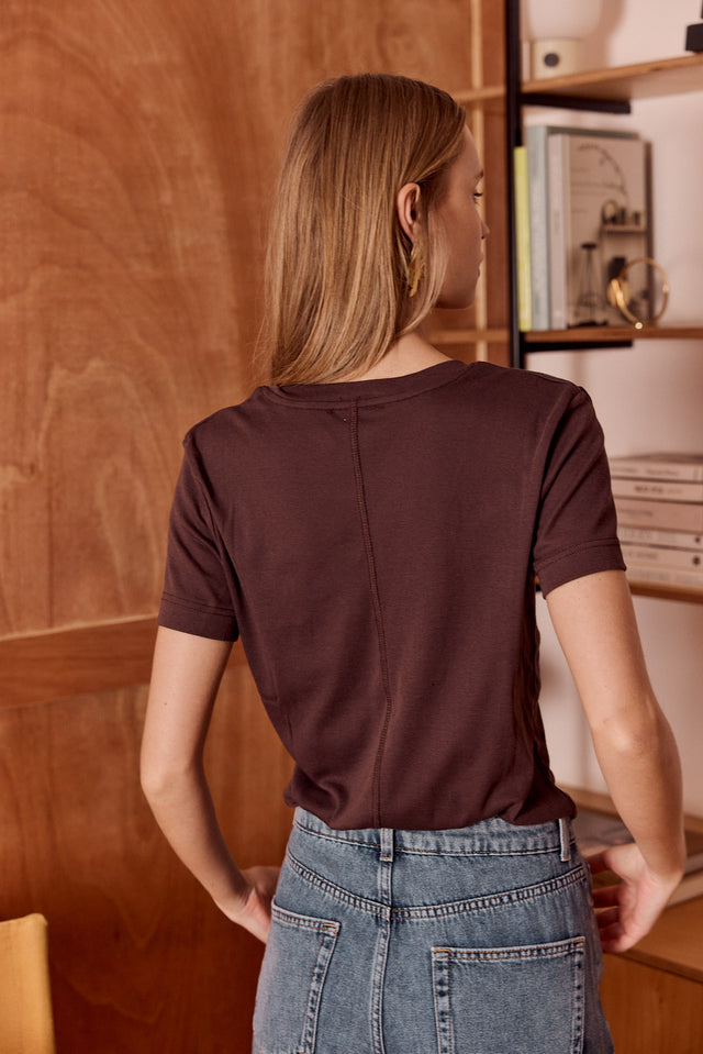 HOS Second Skin V-Neck Tee